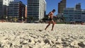 Brazilian Lifeguard Running in Slow Motion