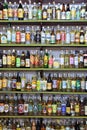 Brazilian liquor bottles Royalty Free Stock Photo