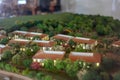 Brazilian mockup of city in miniature Royalty Free Stock Photo