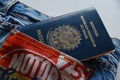 Brazilian Passport Royalty Free Stock Photo