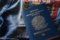 Brazilian Passport Royalty Free Stock Photo