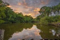 Brazilian people have fun at farm hotel on November, 2022, Trindade, Brazil. Royalty Free Stock Photo