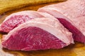 Brazilian Picanha. Raw meat Royalty Free Stock Photo