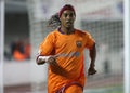 Brazilian player Ronaldinho during a gameplay in Mallorca