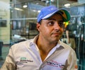 Brazilian racing driver Felipe Massa of Venturi Formula E Team during press conference after 2019 New York City E-Prix final race