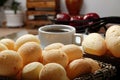 Brazilian snack, traditional cheese bread