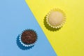 Brazilian sweets: Beijinho and Brigadeiro. Children birthday par