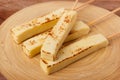 Brazilian traditional cheese queijo coalho
