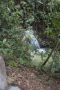 Brazilian Waterfall This waterfall is very beautiful and cold. Royalty Free Stock Photo