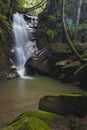 Brazilian Waterfall This waterfall is very beautiful and cold. Royalty Free Stock Photo
