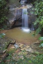 Brazilian Waterfall This waterfall is very beautiful and cold. Royalty Free Stock Photo