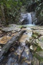 Brazilian Waterfall This waterfall is very beautiful and cold. Royalty Free Stock Photo