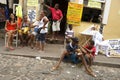 Brazilians in Pelourinho Salvador Bahia Brazil