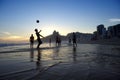 Brazilians Playing Kick-Ups Altinho Beach Football Rio