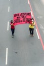 Brazilians protest against the government of President Jair Bolsonaro in the city of Salvador