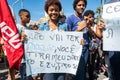 Brazilians protest against money cuts in education by President Jair Bolsonaro in the city of Salvador, Bahia