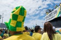 Brazilians protesting against the government of President Dilma Rousseff