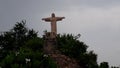 Brazils Christ the Redeemer, in Kota on the banks of Kishore Sagar Lake.The Park has the exact the 7 wonders of the World