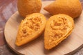 Brazlian Chicken Coxinha Royalty Free Stock Photo