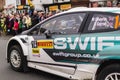 BRC Ford Fiesta Rally Car in Brampton Royalty Free Stock Photo