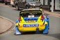 BRC Rally Car in Brampton Royalty Free Stock Photo