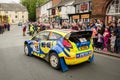 BRC Rally Car in Brampton Royalty Free Stock Photo