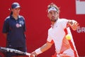 BRD Open 2012 Final : Gilles Simon- Fabio Fognini Royalty Free Stock Photo