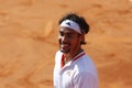 BRD Open 2012 Final : Gilles Simon- Fabio Fognini Royalty Free Stock Photo