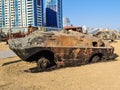 BRDM-2 amphibious armoured patrol car used by Russia and the former Soviet Union