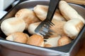 Fresh made bread loafs Royalty Free Stock Photo