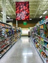 Bread Aisle of a Publix Grocery Store Royalty Free Stock Photo