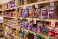 Bread aisle at the store