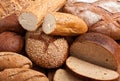 Bread Assortment Background Royalty Free Stock Photo