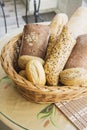 bread in a basket Royalty Free Stock Photo