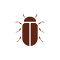 Bread beetle icon Royalty Free Stock Photo