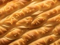 Bread close up. Texture of bread. Abstract food background Royalty Free Stock Photo