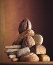Bread composition Royalty Free Stock Photo