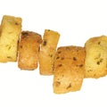 Bread croutons Royalty Free Stock Photo