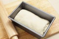 Bread dough ready to rise Royalty Free Stock Photo