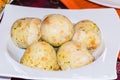 Bread dumplings, potato dumplings Royalty Free Stock Photo