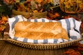 Bread during fall Royalty Free Stock Photo