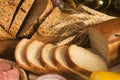 Bread food close-up Royalty Free Stock Photo