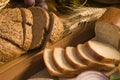 Bread food close-up Royalty Free Stock Photo