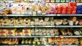 Bread in grocery store Royalty Free Stock Photo