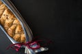 Bread homemade as a gift Royalty Free Stock Photo