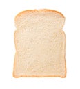 Bread isolated white Royalty Free Stock Photo