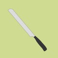 Bread knife icon