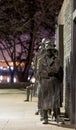 Bread Line at the FDR Memorial Royalty Free Stock Photo