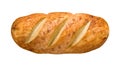 Bread Loaf (with clipping path) Royalty Free Stock Photo