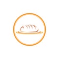 Bread logo images illustration design